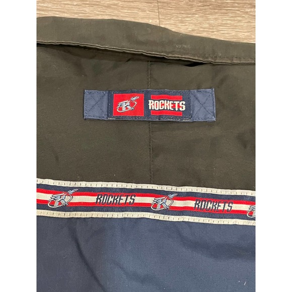 Rare Vintage Pro Player Houston Rockets Jacket Windbreaker Sz M - Picture 5 of 7